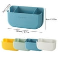 thumbnail image 3 of Wall Mounted Storage Box With Hook Mobile Phone Holder Mobile Phone Charging Station Remote Control Storage Box Self Adhesive Double Sided Tape Fixed Position, 3 of 3