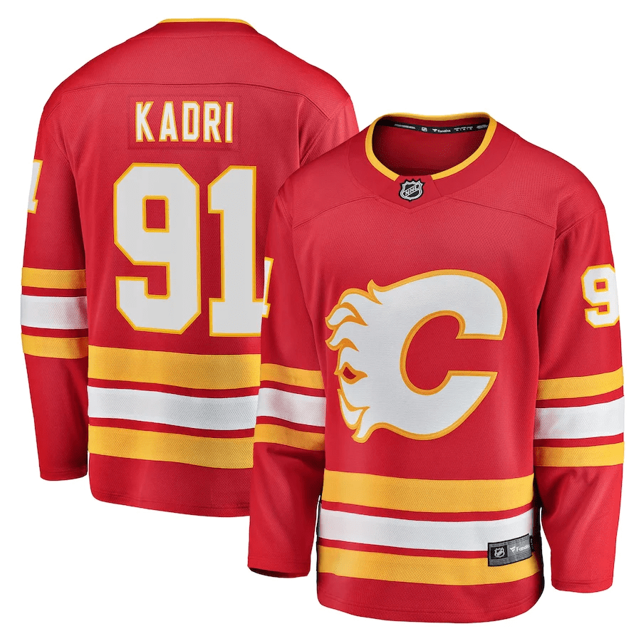 Red Flames Third Jersey 2016 World Cup Calgary Flames Jersey
