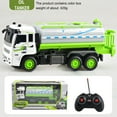 thumbnail image 5 of Remote Control Tanker Truck Under $5! Yannianjz Remote Control Tanker Truck Toy, 1:32 Scale RC City Tanker with Lights, 4-Way Lighting Oil Tanker Toy,kidsRemote Control Truck with Battery, 5 of 5