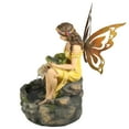 thumbnail image 4 of LuxenHome Resin Fairy Garden Outdoor Fountain with LED Light, 4 of 5