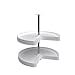 thumbnail image 3 of Rev-A-Shelf 24" Kidney Lazy Susans 2-Shelf, , White, 3 of 4