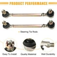thumbnail image 3 of Unique Bargains 2 Set 14cm 5.51" Steering Tie Rod End Tie Rod Link for 50cc 70cc 90cc 110cc ATV Quad Four Wheeler, 3 of 6