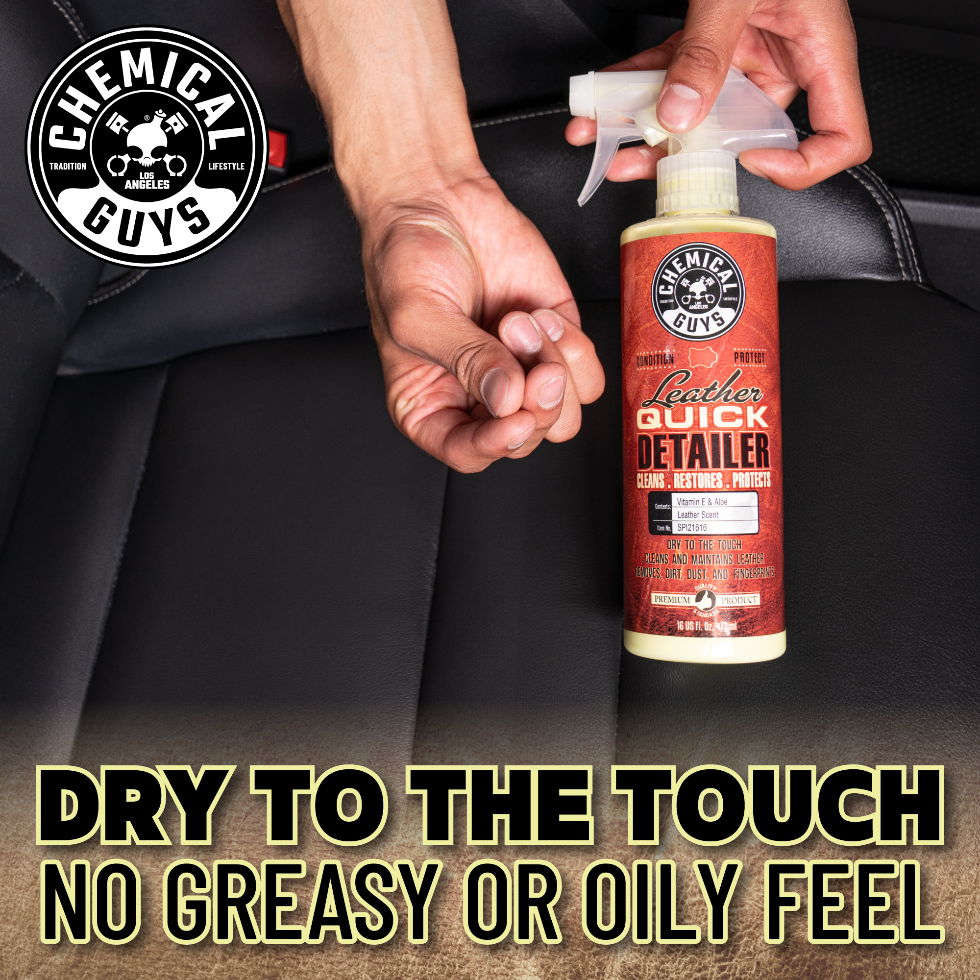 Chemical Guys Leather Quick Detailer, 16 oz photo 6