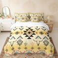 thumbnail image 2 of Erosebridal Yellow Aztec Bedding Comforter Set, Farmhouse Dreamcatcher Cow Skull Print King Bedding Sets, Reversible 7 Pieces, 2 of 6
