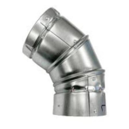 DuraVent 8BVL45 8 in. 45 deg B-Vent Adjustable Elbow