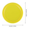 thumbnail image 2 of KAKOWELY 10Pcs Smooth Movement Yellow Plastic Pucks for Hockey Players Round, 2 of 8
