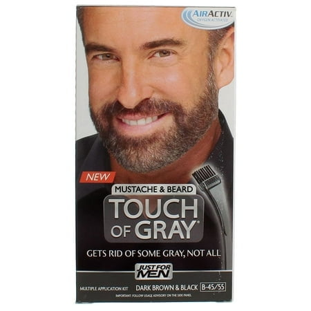 Touch Of Grey Brun Foncé Taille N 1 Unité Touch Of Grey Brun Foncé A et Noir 1 Unité