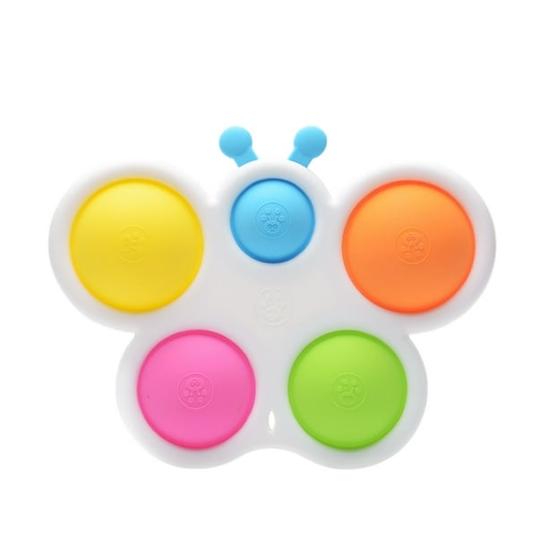 Baby Simple Sensory Toy Educational Silicone Fidget Dimple Toys