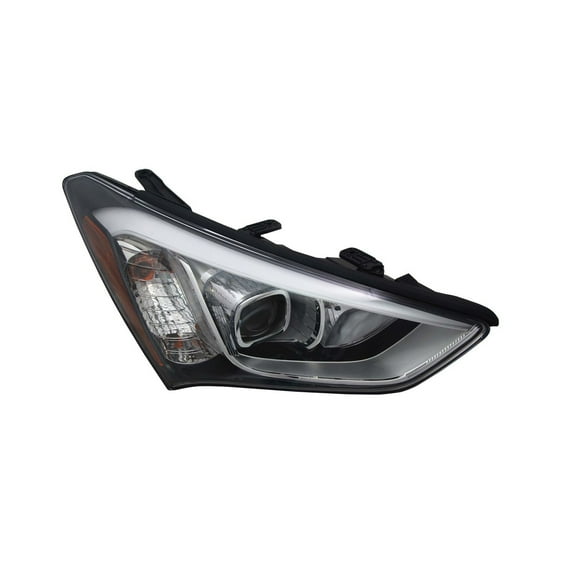 TYC 20-9379-00-9 Right Headlight Assembly for 13-14 Hyundai Santa Fe HY2503169