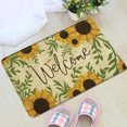 thumbnail image 1 of EIMELI WTN Flower Door Mat Welcome Carpet  Non-Slip Reusable Entrance Rug Decoration, 1 of 3