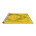 thumbnail image 2 of Ahgly Company Machine Washable Indoor Rectangle Persian Yellow Traditional Area Rugs, 8' x 12', 2 of 4