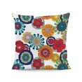 thumbnail image 2 of Yoyauz Spring Pillowcase 18 "x18" Lnch Watercolor Flower Leaves and Butterfly Farmhouse Decoration Summer and Spring Decorations Pillowcase, 2 of 4