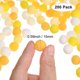 thumbnail image 3 of Uxcell 200-Pack Pom Poms para Manualidades, 0.59" (15mm) Poliéster Serie Amarilla Suave y Esponjosa Bolas de Pompones Multicolores, 3 of 7
