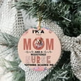 thumbnail image 3 of I'm a Pitbull Mom and a Registered Nurse Nothing Scares Me Ceramic Round Ornament Terrier Dog Lover Home Tree Decor - 00002, 3 of 5