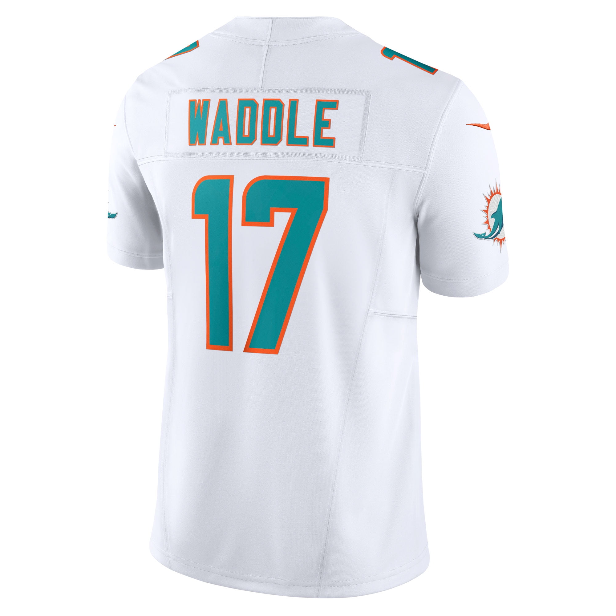 Men's Nike Jaylen Waddle White Miami Dolphins Vapor F.U.S.E.