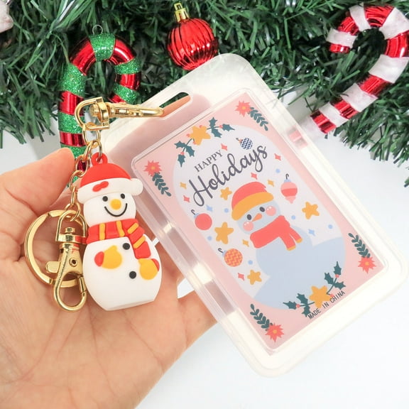 Soimiss Student Card Sleeve Business Card Protector Assorted Color 2Set