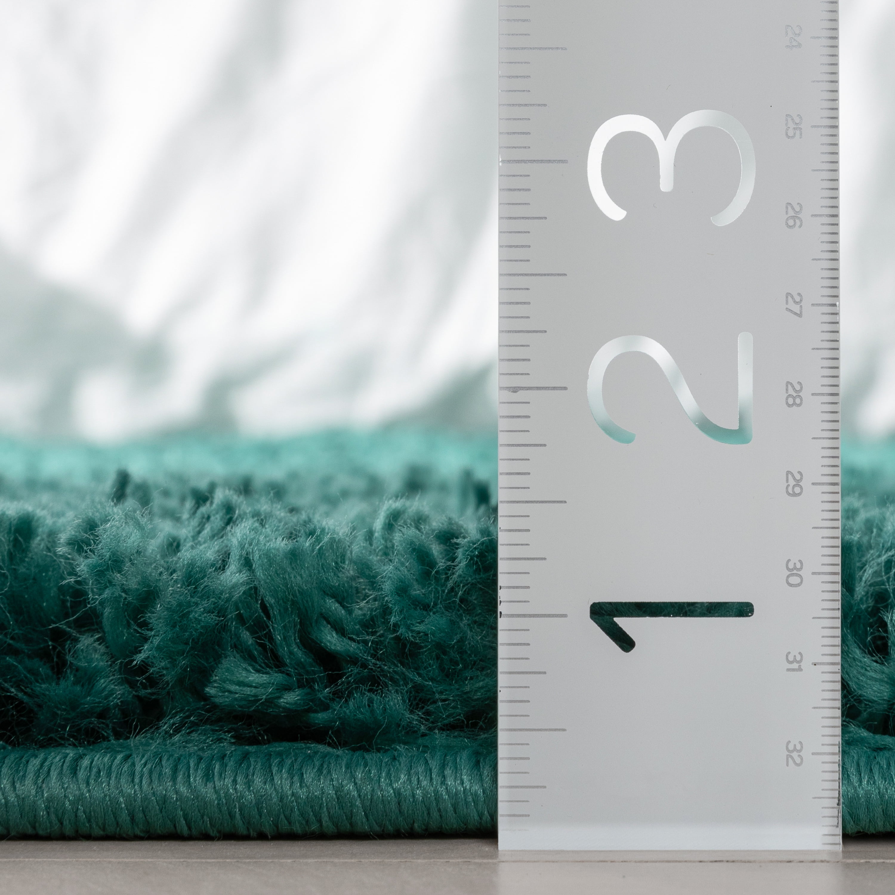 Well Woven Elle Basics Emerson Modern Textured Solid Green 6'7" x 9'6" Area Rug