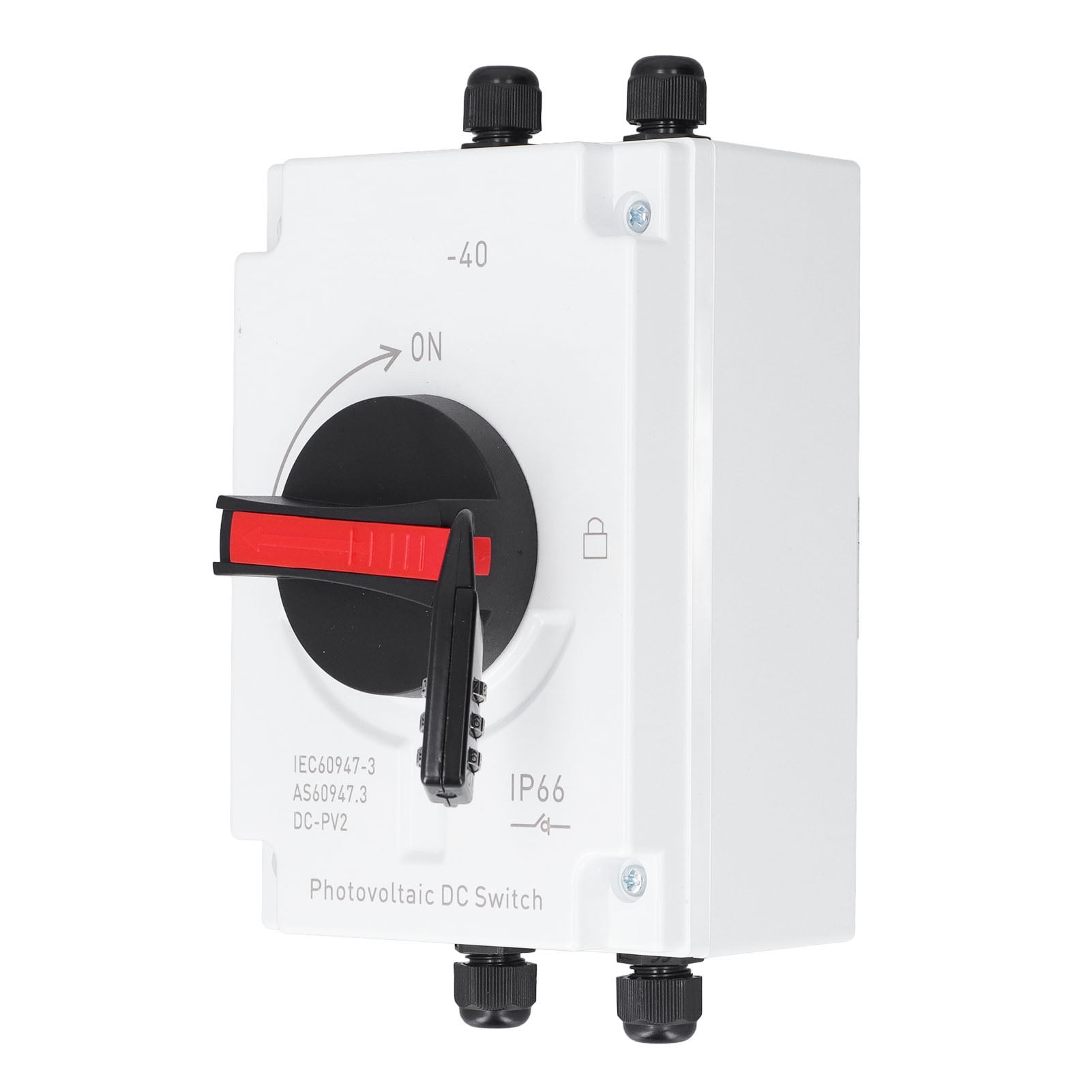 Solar PV Disconnect Switch, DC1000V 32A Arc Extinguishing Photovoltaic