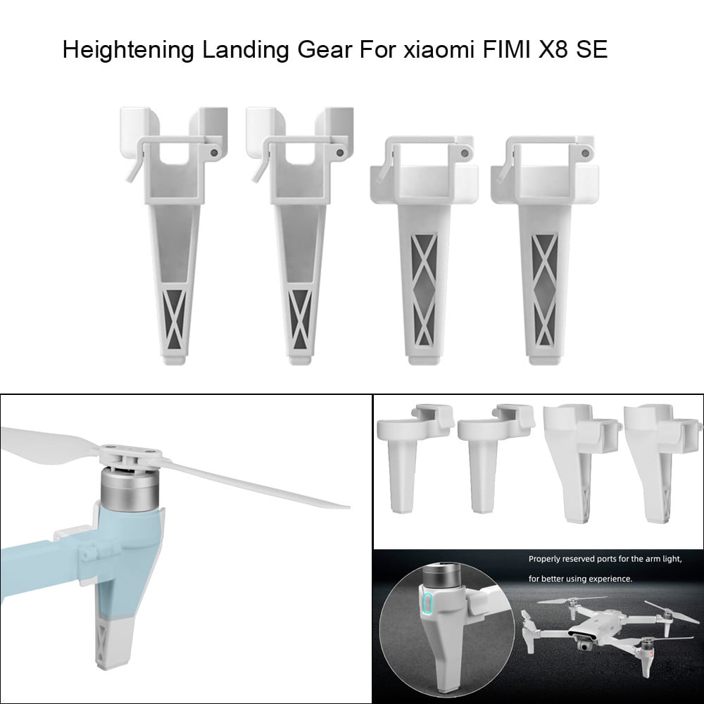 Extended Heightning Landing Gear Leg Protector Extension For XiaoMi Fimi X8 SE