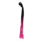 thumbnail image 3 of Trenzas para casco con ventosa estilo punk, coletas para casco de motocicleta, color degradado, negro, rosa y rojo., 3 of 14