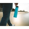 thumbnail image 3 of MIRA 24oz Insulated Stainless Steel Water Bottle Hydro Thermos Flask, One Touch Spout Lid Cap, Robin Blue, 3 of 7