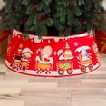 thumbnail image 1 of Christmas Tree Collar Sparkling Xmas Tree Base 22 Inch Sequined Velvet Tree Skirt Christmas Decorations Bling Xmas Tree Ring Rustic Shiny Sequins Tree Basket for Christmas Party Multi-color, 1 of 6