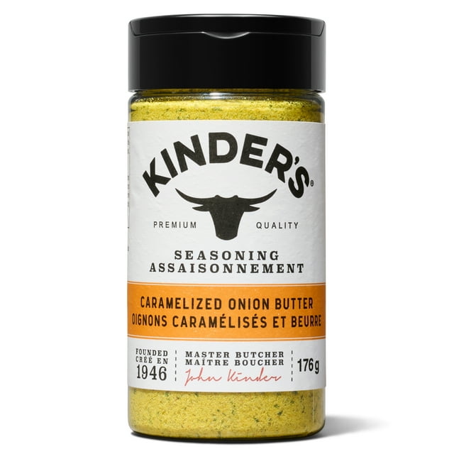 Kinder's Caramelized Onion Butter Seasoning Spice 176g