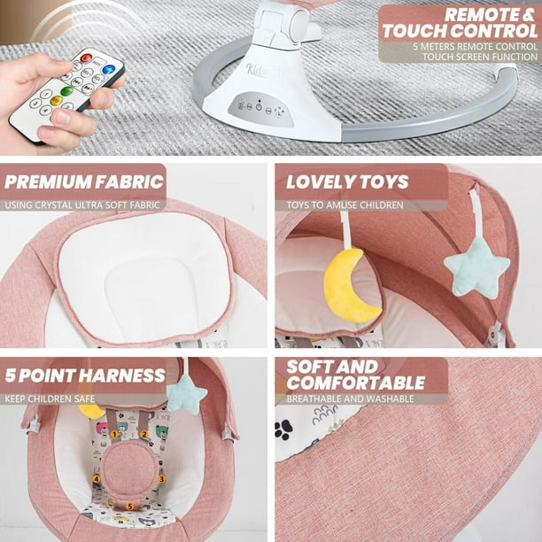 KIDSVIEW Baby Swing for Infants - APP Remote Bluetooth