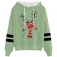 thumbnail image 1 of WILLBEST Sudadera con Capucha y Cordón Ajustable con Estampado Navideño Informal para Mujer Chica​​, 1 of 3