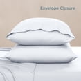 thumbnail image 6 of Bare Home Pillowcase Set - Premium 1800 Collection - Double Brushed - Ultra Soft - Toddler Size, White, 2 Count, 6 of 7