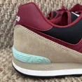 thumbnail image 2 of New Balance Mens 574 Premium Red ML574JHQ Casual Sneakers OG Suede Size 18, 2 of 6