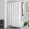 Waterproof Fabric Shower Curtain Liner Soft Hotel Quality Cloth