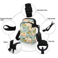 thumbnail image 5 of HELLHERO Shark Ocean Life Women Crossbody Bag, with Adjustable Strap, Travel Polyester 4.33"x1.97"x7.09", 5 of 7
