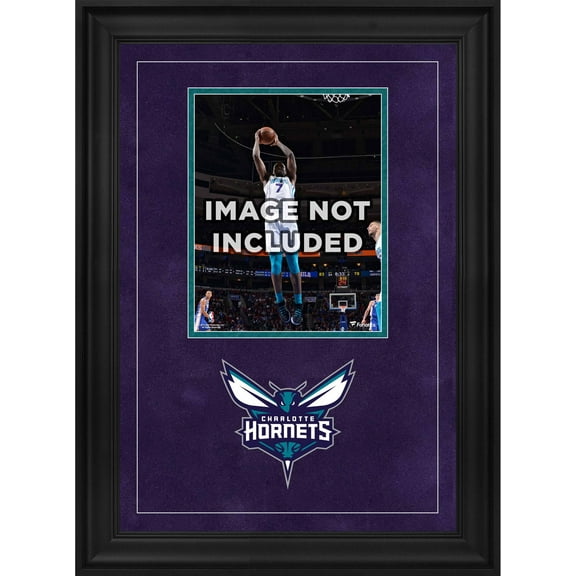 Charlotte Hornets Deluxe 8" x 10" Vertical Photograph Frame with Team Logo