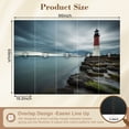 thumbnail image 3 of Wallpaper Barnegat Lighthouse Dawn Peel and Stick Wall Murals 69"H x 96"W Removable PVC Wall Paper Self-Adhesive Wall Paintings Art Decor for Bedroom Living Room, 3 of 7