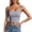 Gray, variant on Lixiuxyad Built-in Bra Tank Tops Sleeveless Square Neck Stretch Cropped Tank Top Camisole For Casual Wear And Layering,Green