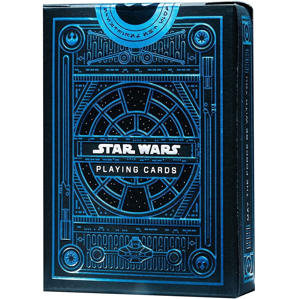 STAR WARS LIGHT SIDE BLUE 1 DECK OF PLAYING CARDS BY THEORY11 MAGIC TRICKS GAMES 