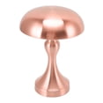 thumbnail image 3 of Table Lamp Rechargeable Mushroom Shape 3 Speed Color Temperature Touch Stepless Dimming Night Light for Home Copper, 3 of 16