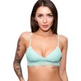 thumbnail image 2 of Varsbaby Lace Thin Adjustable Strap Bra Unpadded Cute Triangle Bra Set for Women, 2 of 5