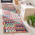 thumbnail image 2 of SAFAVIEH Aspen Ludwig Tribal Runner Rug, Red/Blue, 2'3" x 9', 2 of 8