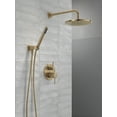 thumbnail image 5 of Delta T342702 Modern Round Non Shared Function Shower System Package - Bronze, 5 of 7