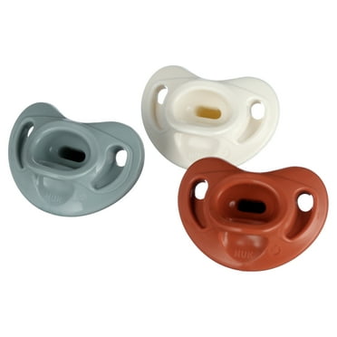 NUK Comfy™ Orthodontic Pacifiers, 0-6M, Neutral, Unisex, 3 Pack