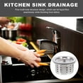 2 Sets Kitchen Sink Drainage Filtration Baskets Reliable Sink Drainage