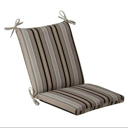 Pillow Perfect Outdoor Indoor Getaway Stripe Black Squared