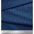 thumbnail image 3 of Soimoi Cotton Voile Fabric Triangle Shirting Print Fabric by The Yard 42 Inch Wide, 3 of 3