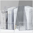 thumbnail image 1 of DEEPCRAFF 1Set Transparent Office Storage Boxes with Large Capacity for Books and Files, 1 of 8