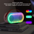 thumbnail image 4 of Microphone Speaker Cute Appearance Ambient Light High Power Portable Wireless Speaker Home Party, 4 of 7