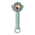 thumbnail image 2 of ABS Ventilateur Portable Batterie Alimenté Main Durable Remplacement Suspendu 3 Vitesses Ventilateurs de Refroidissement Réglables Refroidisseur avec Mousqueton Vert Type 1, 2 of 8