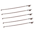 thumbnail image 1 of 5 Pieces Wooden 4/4 Size Violin Bows 74 Cm Musical Instrument Accessory, 1 of 8