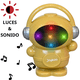 thumbnail image 2 of Triciclo para Niños Astronauta con Luz Sonido Ruedas de Eva y Canasta Trasera Apto a partir de 2 Años Soporta hasta 20 kg - Dorado, 2 of 6